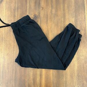 Garage Black jogger sweatpants  with pockets small